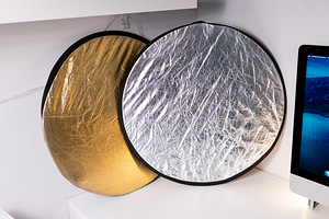 Müüa 2 tk 60 cm 5-in-1 fotoreflektorite komplekt koos kandek (1 foto / 2)