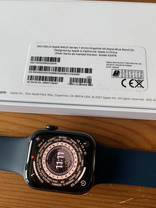 Apple watch series 7 GPS+LTE 41mm Stainless Steel (2 foto / 4)