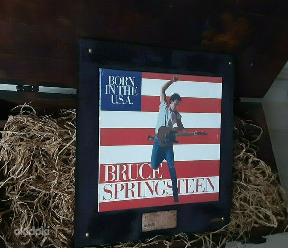 Пластинка Брюса Спрингстина "12" с автографом и подписью (фото #5)
