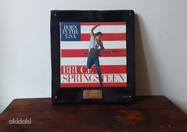 Пластинка Брюса Спрингстина "12" с автографом и подписью (фото #9)
