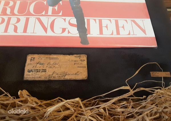Пластинка Брюса Спрингстина "12" с автографом и подписью (фото #10)