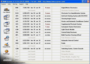 Diagnostika seade BMW Scanner 1.4.0 E36 E38 E39 E46 E53 E83 (2 foto / 3)
