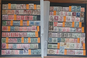 Большой альбом старых почтовых марок 1867–1959 годов. (8 фото из 10)