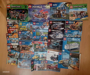 MEGA-vinge ja kallis LEGO kollektsioon (17 kg!) + 34 juhend (1 foto / 2)