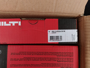 HAS Ankur HILTI (5tk pakkis) HAS-5.8 M16x125/38 (2 foto / 4)