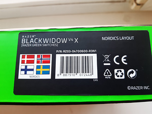 Razer klaviatuur BlackWidow V4 X NO (5 foto / 5)