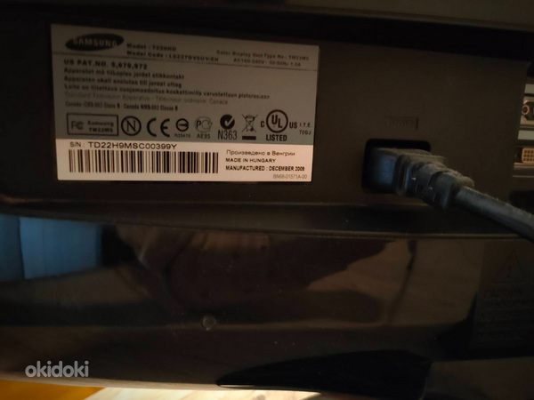 ЖК-телевизор/монитор Samsung T220HD (фото #3)