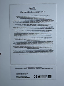 iPad(4th generation)Wifi rose gold 10,9” (4 foto / 4)