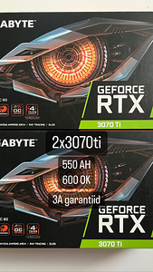 3070 Ti Gigabyte gaming OC 2x (1 foto / 2)