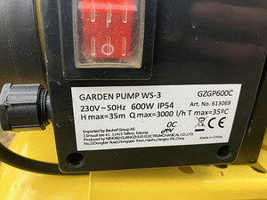 Katkine garden pump ws3 (2 foto / 5)