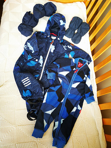 Reima k / s комбинезон с флисом, пинетки и перчатки