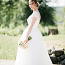Свадебное платье на высокую невесту (фото #2)