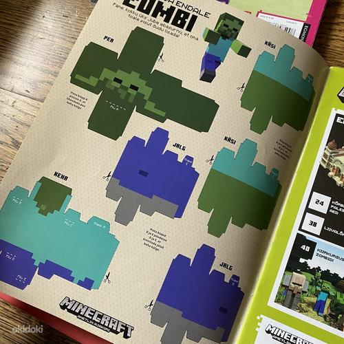 Minecraft raamat, ajakirjad, värviraamat… (foto #7)