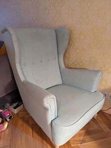IKEA STRANDMON Кресло зеленый (2 фото из 3)
