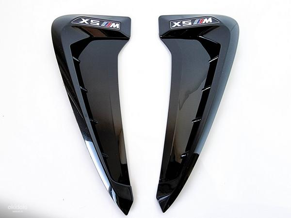 Жабры - накладки в крылья для BMW X5 F15 в M-стиле (фото #6)