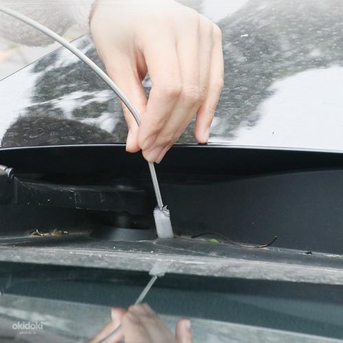Birste drenāžas caurumu tīrīšanai automašīnā (foto #7)