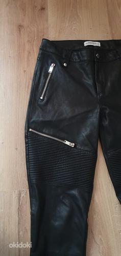 Кожаные штаны Zara (фото #3)