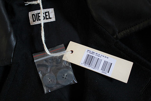 DIESEL must mantel villaga, XS-M, uus (8 foto / 10)