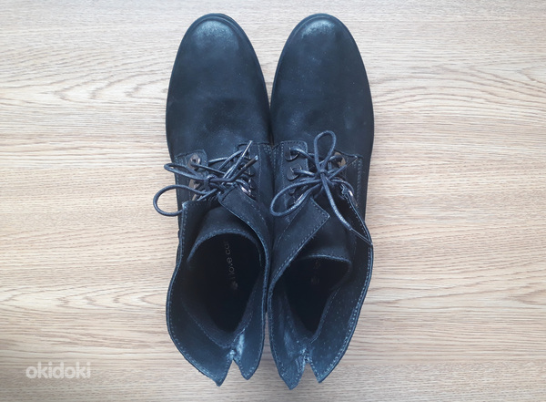 Новые черные кожаные ботинки, 39 (фото #6)