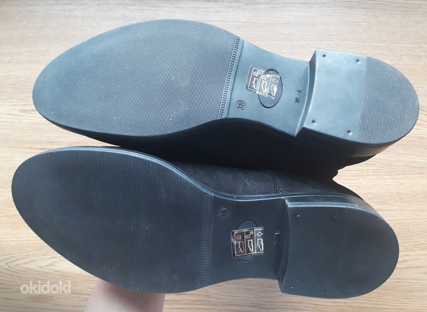 Новые черные кожаные ботинки, 39 (фото #9)
