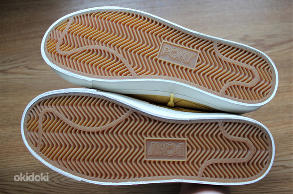 Желтые кроссовки PONY из натуральной кожи, 38, новые (фото #9)