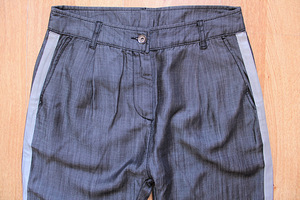 Benetton hallid kerged püksid, IT40/S-XS, uued (2 foto / 10)