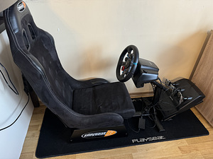 Mängutool Playseat Alacantara Logitech G29 rooli&pedaalidega (1 foto / 5)