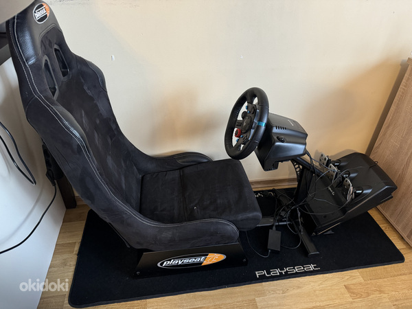 Mängutool Playseat Alacantara Logitech G29 rooli&pedaalidega