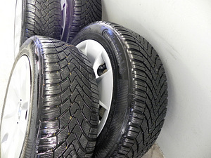6-7 mm Continental 205/55 R16 M/S + Original BMW rattakatted (3 foto / 5)