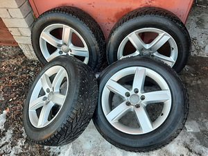 225/55 R17 AUDI velgedega naasttalverehvid, originaal (1 foto / 10)