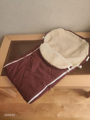 Зимний мешок в коляску на овчине (фото #1)