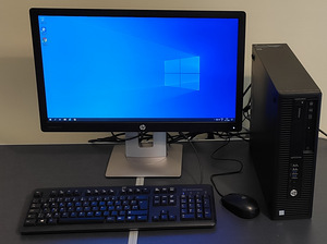 Arvutikomplekt HP 800 G2 SFF (i5-6500,SSD), 23" monitor (1 foto / 2)