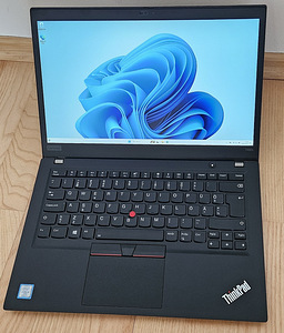Lenovo Thinkpad T490s, i5-8365U, 16/512GB, ID. Nagu uus