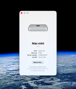 Apple Mac Mini (2023), M2 8/256GB (4 foto / 4)