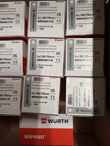 Kruvid Würth 5*120 (1 foto / 1)
