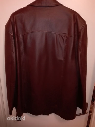 Кожаная мужская куртка XХХL (фото #1)