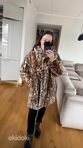 Tõeline leopard :) naturaalne lamba kasukas M