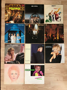 Grupi ja selle solistide albumid aBBA-11. (1 foto / 1)