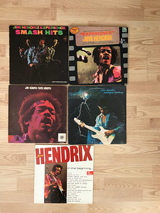 Jimmy hendrix-5 albumit