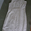 Платье белого цвета, рельефная ткань М / L. (фото #5)