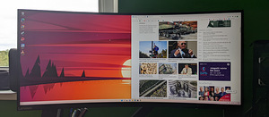 34'' 3440x1440 144hz gaming monitor Lenovo G34W-10 (1 foto / 1)