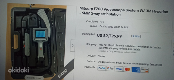 Mitcorp videoskoopkaamera f700 (foto #10)