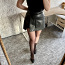 Короткая черная юбка-брюки 40 размера (фото #1)