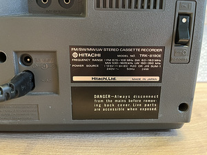 Hitachi TRK-8190E (6 foto / 9)