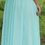 Женское синее вечернее платье (фото #2)