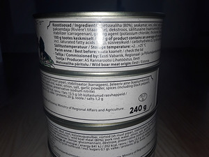 Konserv Metssealiha 240gr (2 foto / 3)