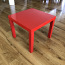 Красный детский стол (фото #3)