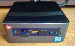 Kompaktne tööarvuti Intel Nuc i5 / W10P / 256GB / 16GB (1 foto / 2)