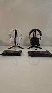HyperX Cloud Alpha Wireless & Corsair Virtuoso RGB Wireless (1 foto / 3)