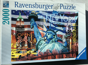 Ravensburger puzzle New York Collage 2000tk